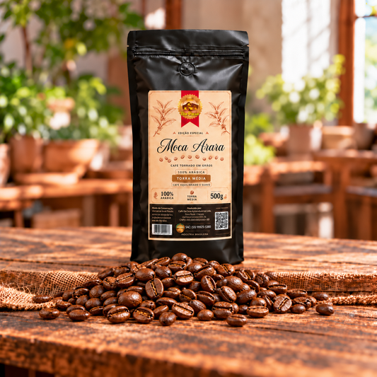 Café Especial Moca Arara 500g - Torrado em Grão