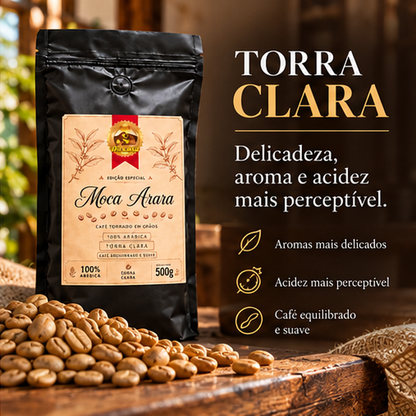 Café Especial Moca Arara 500g - Torrado em Grão