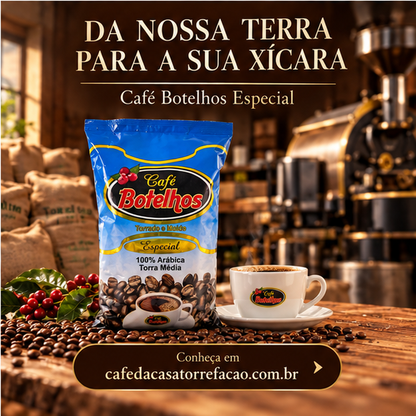 Café Botelhos Especial 100% Arabica Torrado E Moído 500g