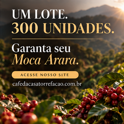 Café Especial Moca Arara 500g - Torrado em Grão