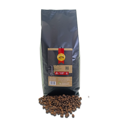 Café Gourmet Torrado Em Grãos 100% Arábica 1kg