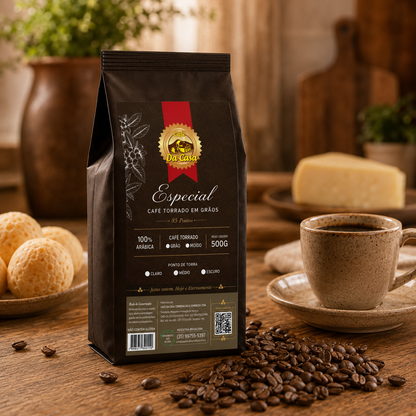 Café Especial 85Pts 500g - Torrado em Grão