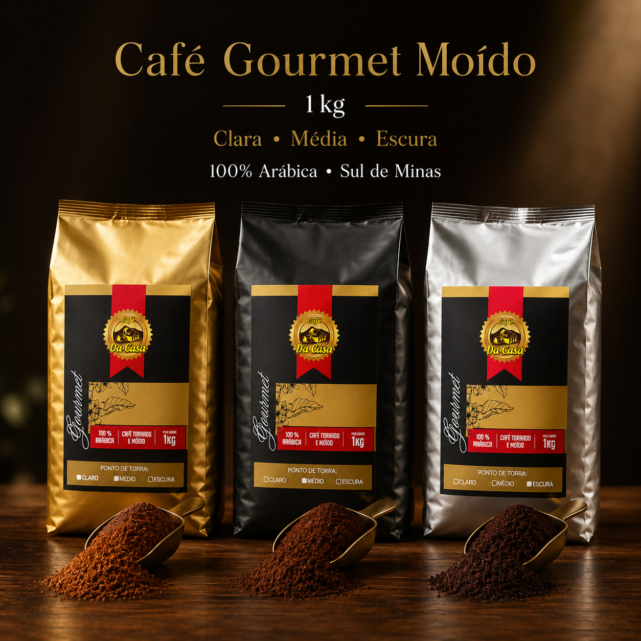 Café Gourmet Moido 100% Arabica  1Kg