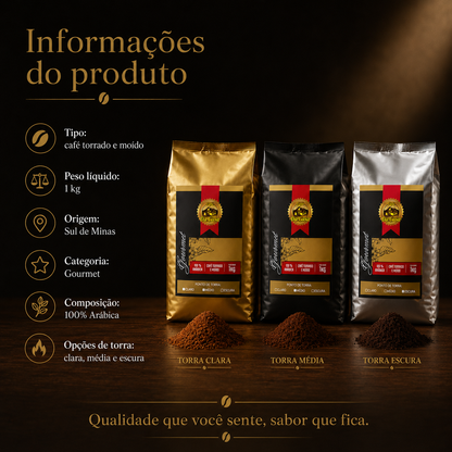 Café Gourmet Moido 100% Arabica  1Kg