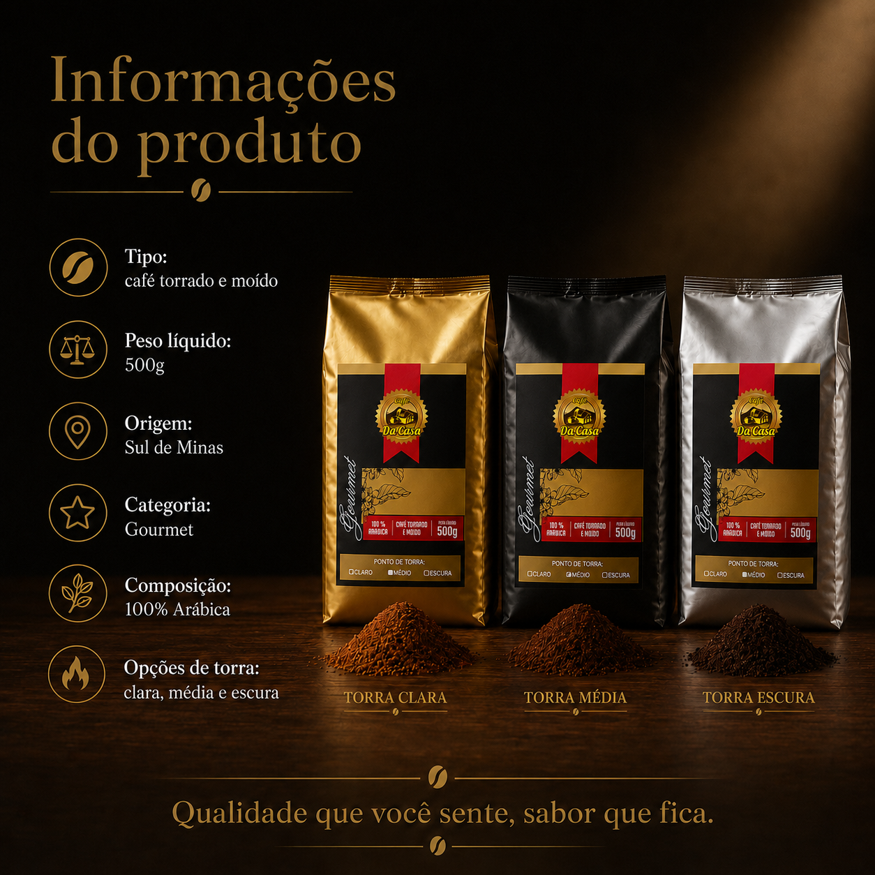 Café Gourmet Moido 100% Arabica  500g