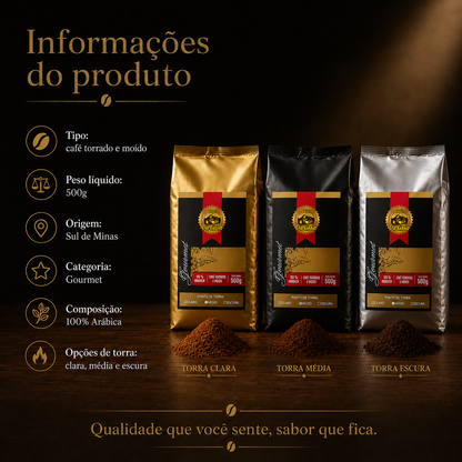 Café Gourmet Moido 100% Arabica  500g