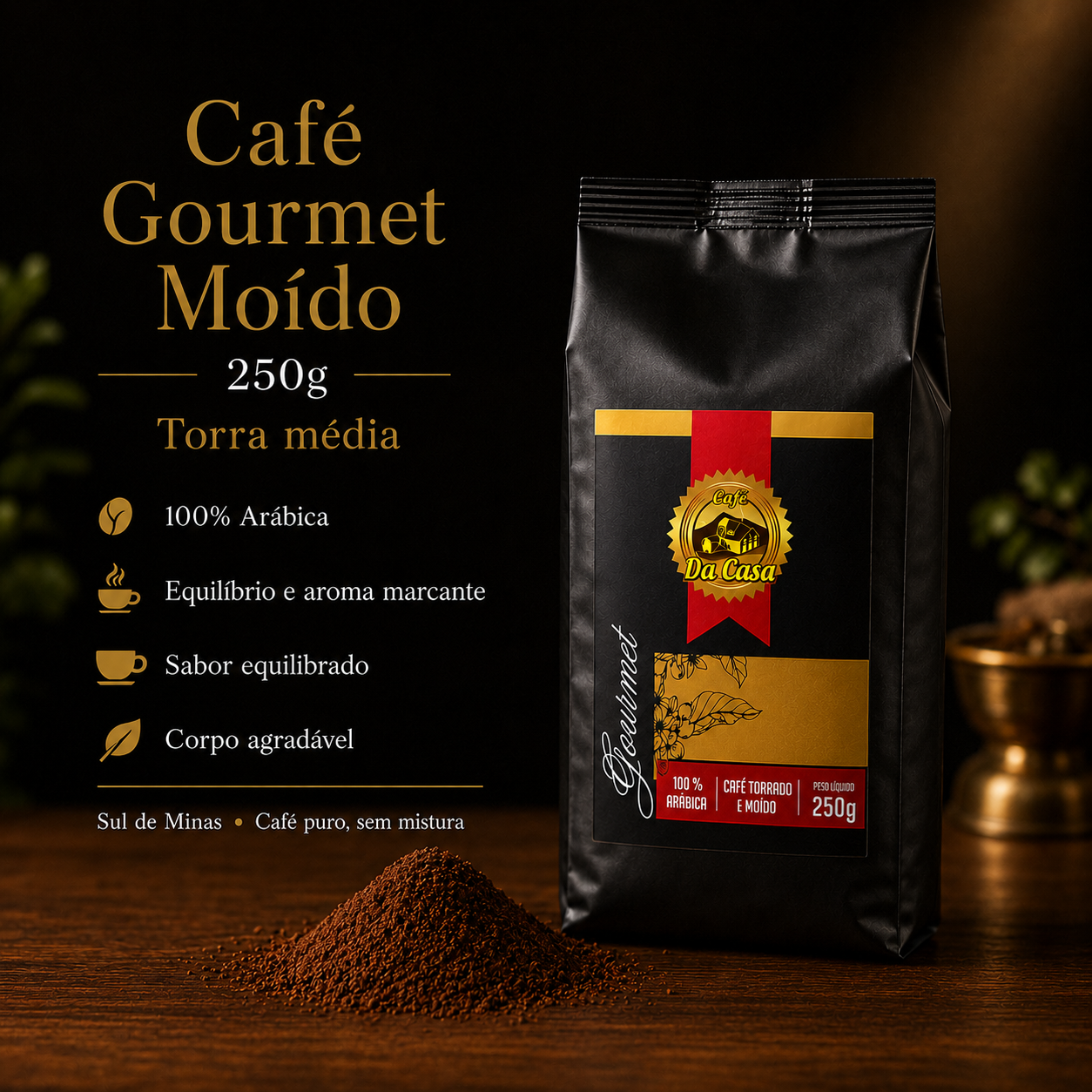 Café Gourmet Moido 100% Arabica 250g