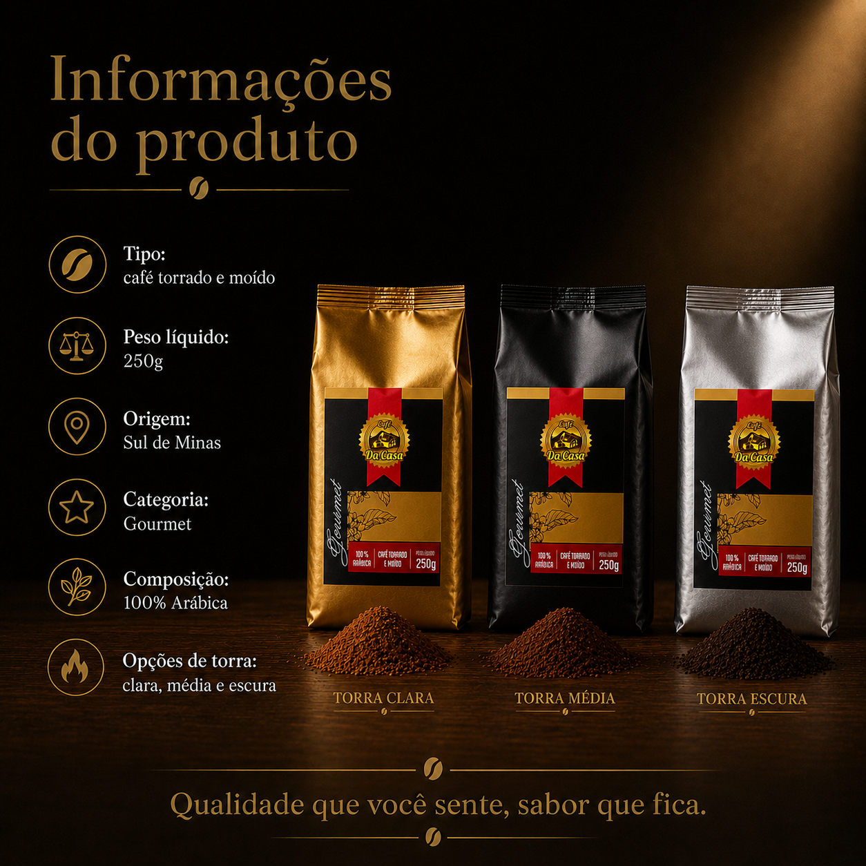 Café Gourmet Moido 100% Arabica 250g
