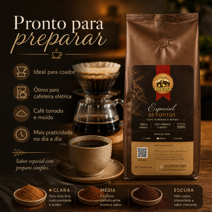Café Especial 85Pts Moido 500g