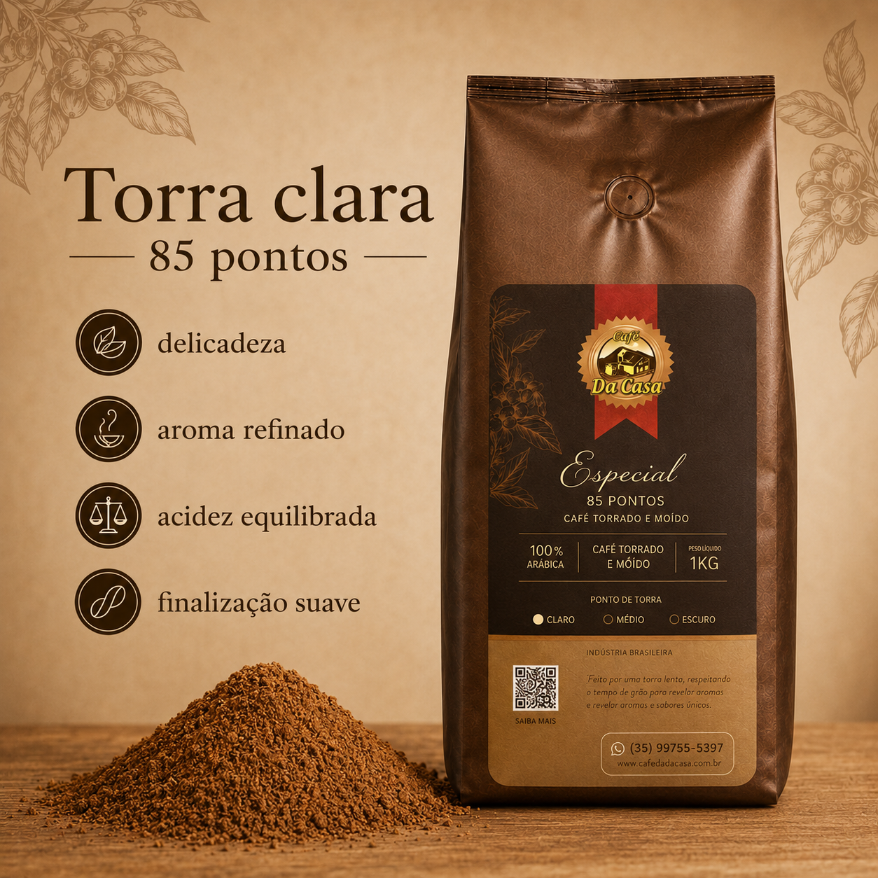 Café Especial 85Pts Moido 1Kg