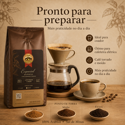 Café Especial 85Pts Moido 1Kg