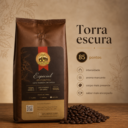 Café Especial 85Pts 500g - Torrado em Grão