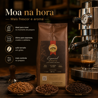 Café Especial 85Pts 500g - Torrado em Grão