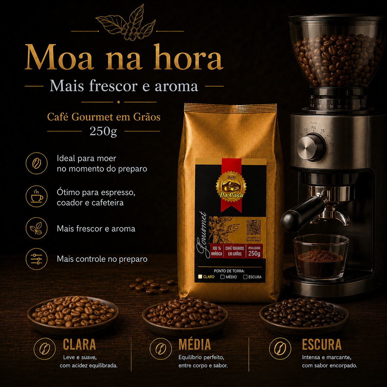 Kit Paladar Gourmet 750g