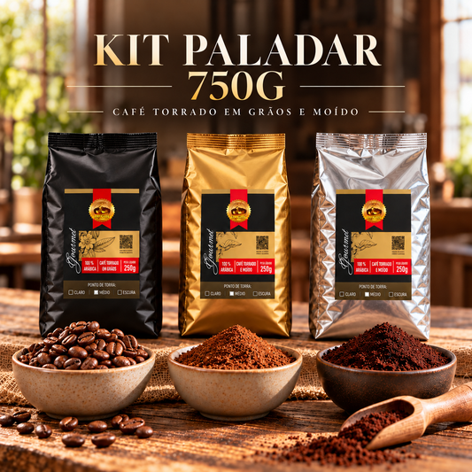 Kit Paladar Gourmet 750g