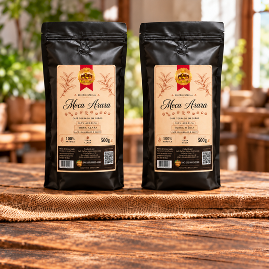 Café Especial Moca Arara 500g - Torrado em Grão