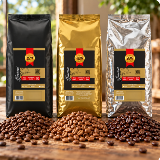 Café Gourmet Torrado Em Grãos 100% Arábica 500g