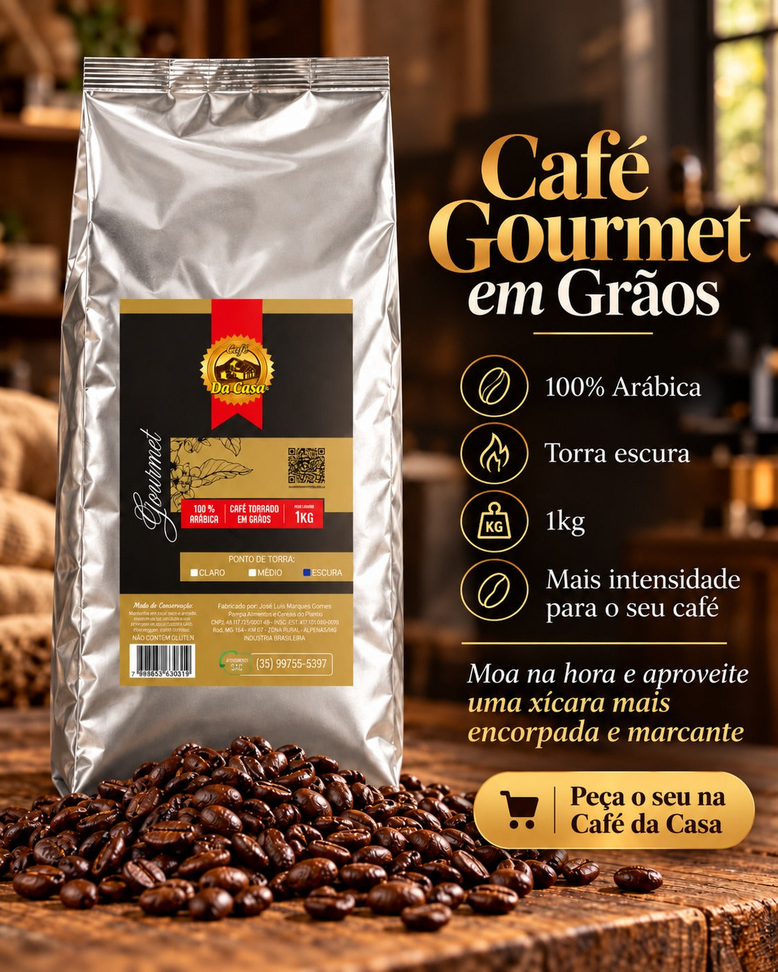 Café Gourmet 100% Arábica