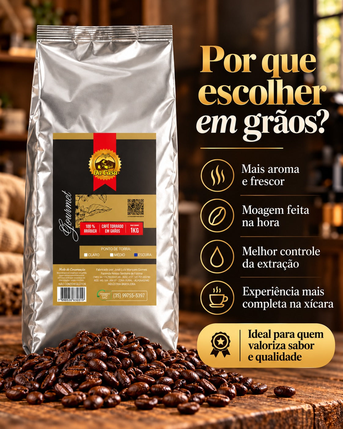 Café Gourmet 100% Arábica