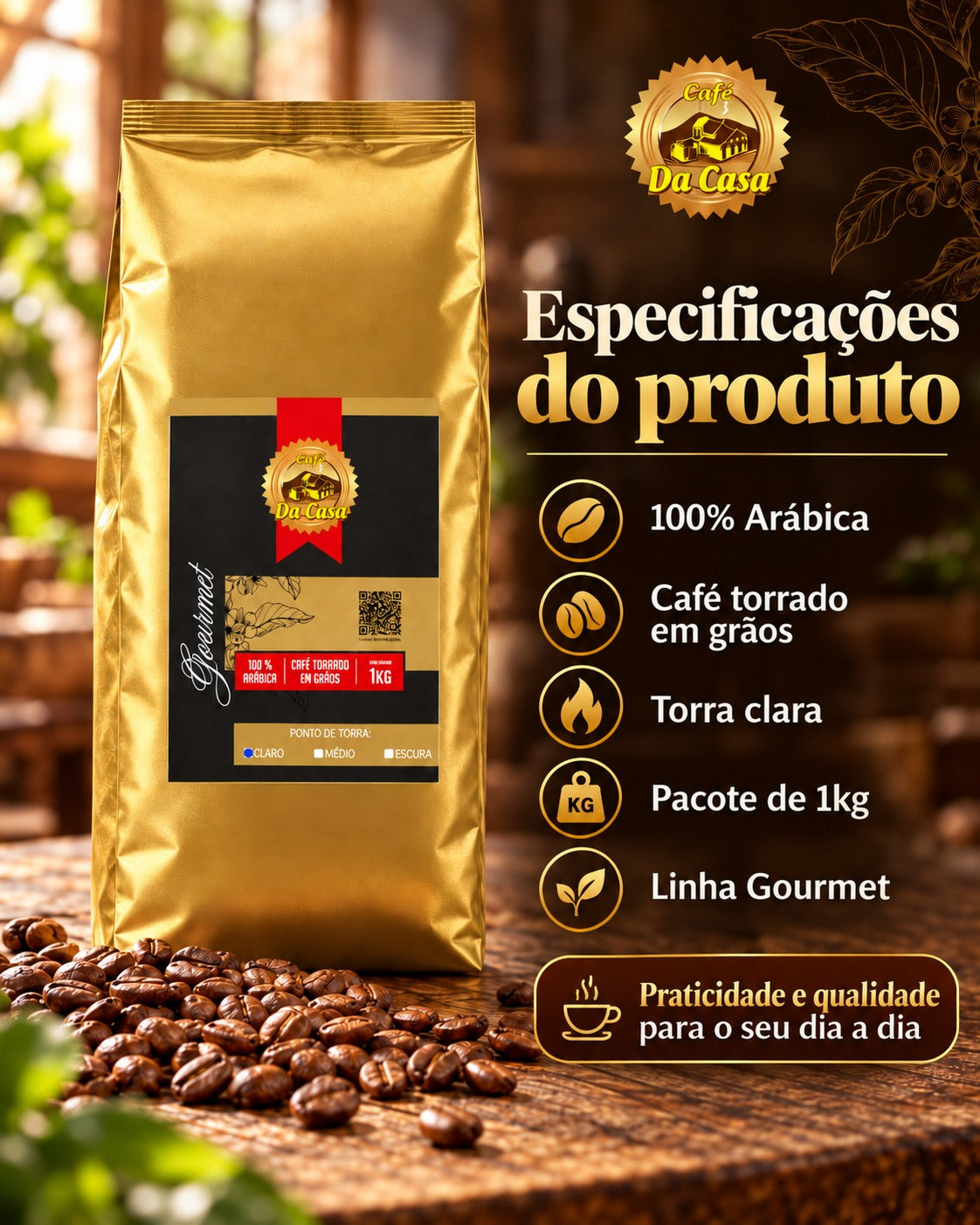 Café Gourmet 100% Arábica
