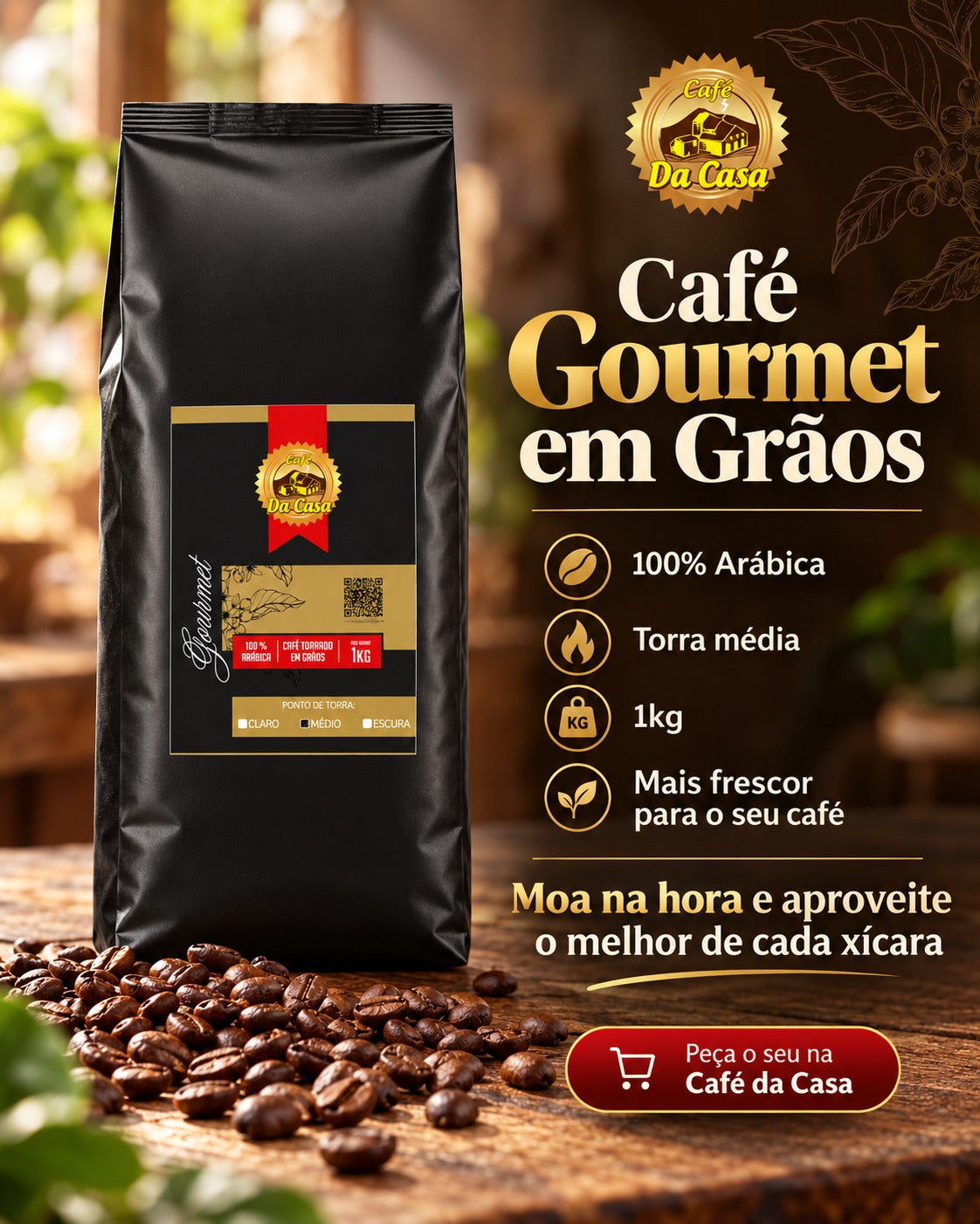 Café Gourmet 100% Arábica