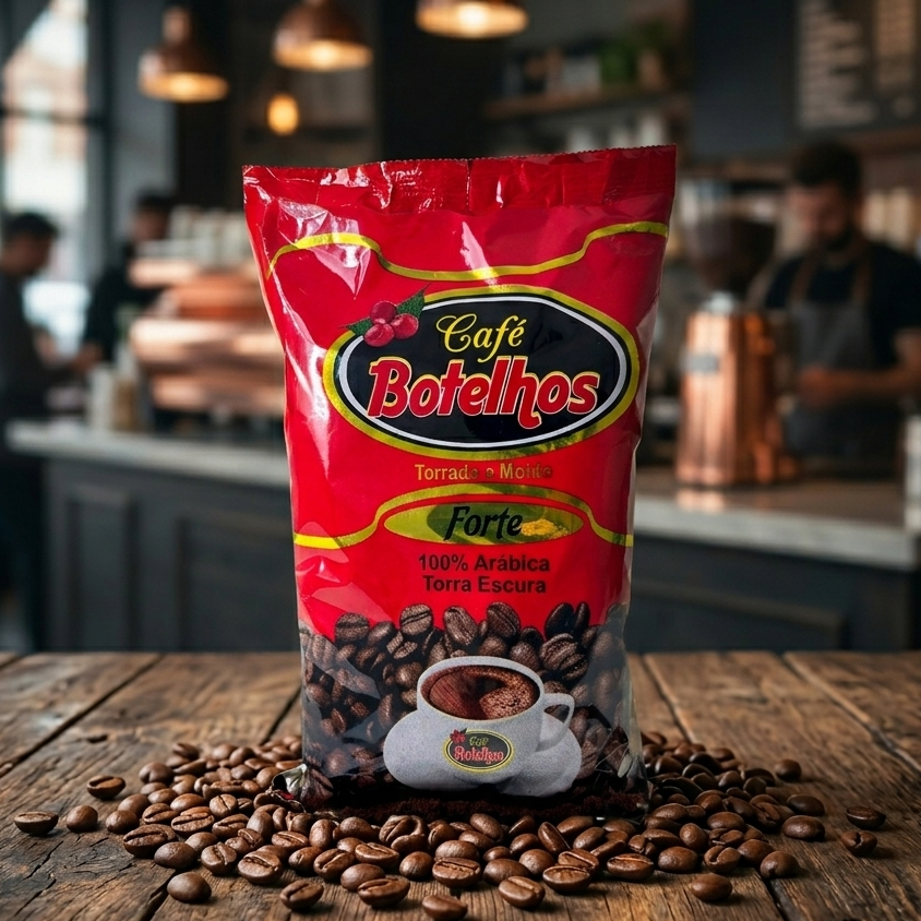 Café Botelhos 100% Arabica Torrado E Moído Forte 500g