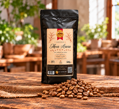 Café Especial Moca Arara 500g - Torrado em Grão