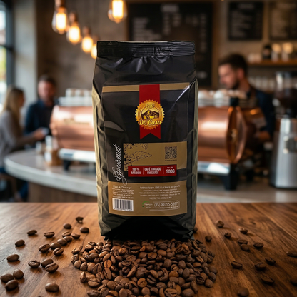 Café Gourmet Torrado Em Grãos 100% Arábica 500g