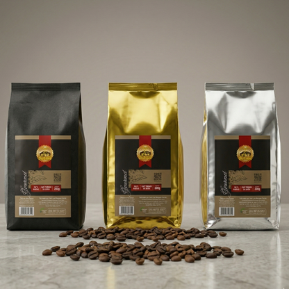 Café Gourmet Torrado Em Grãos 100% Arábica 250g